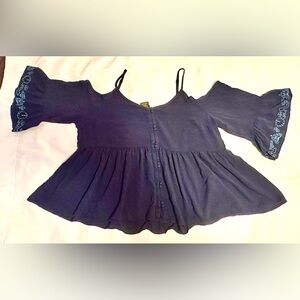 Cold Shoulder Cinderella Shirt